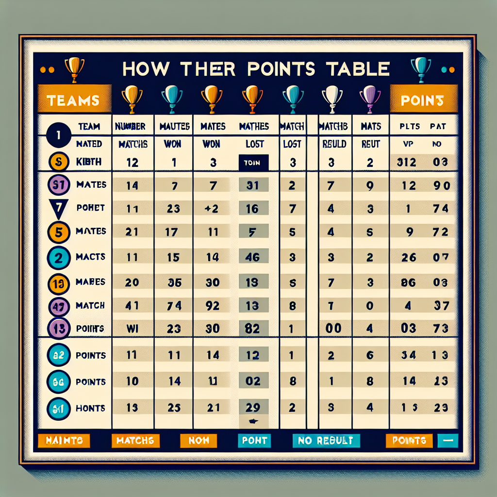 Ipl 2012 point table